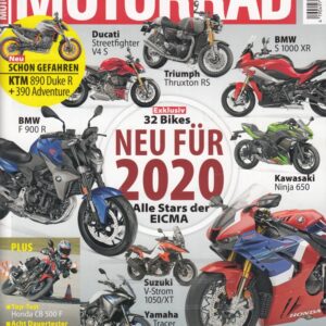 MOTORRAD 24/2019 – Honda CBF 500 F im Top-Test, BMW R 1250 GS und andere Dauertest-Bikes