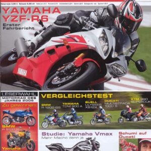 MOTORRAD 24/2005 – Yamaha YZF-R6; Test Moto Guzzi Griso 1100; BMW R 1200 GS; Buell XB12X Ulysses