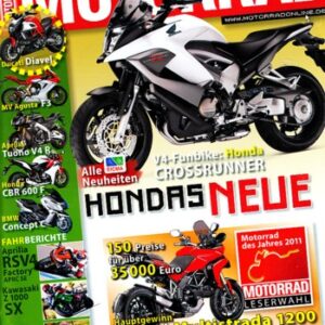 MOTORRAD 24/2010 – Test Kawasaki Z 1000 SX; Test Aprilia RSV4 R; Test BMW S 1000 RR; Test Triumph Thunderbird