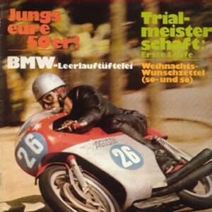 DAS MOTORRAD 24/1970 – Wankel, das große Abenteuer; Honda ST 50 Dax, aus der Serie "Jungs, eire 50er"; Gilera, die Story