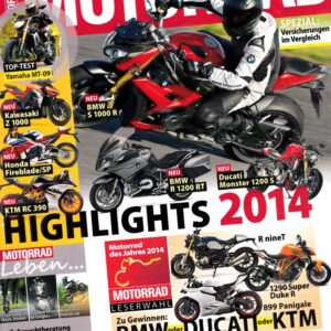 MOTORRAD 24/2013 – BMW S 1000 R; BMW R 1200 RT; Test KTM 1190 Adventure; Test BMW R 1200 GS