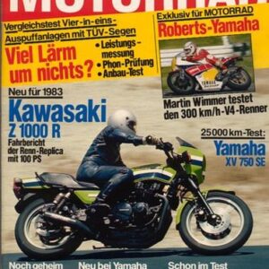 MOTORRAD 24/1982 – Test Harley-Davidson XLX mit 36 kW (49 PS) Test & Technik