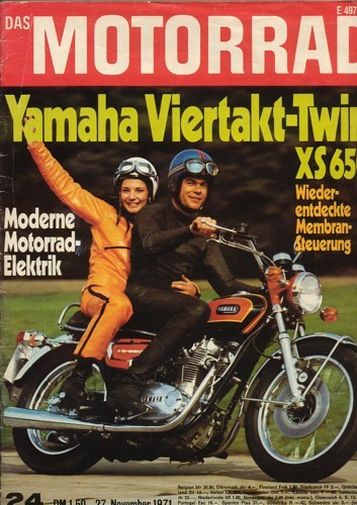 DAS MOTORRAD 24/1971 – Yamaha XS 2 650, war kein Selbstläufer