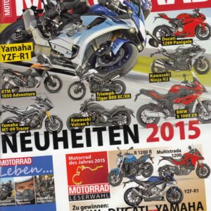 MOTORRAD 24/2014 – BMW S 1000 XR; Yamaha YZF-R1; Kawasaki Ninja H2; Test MV Agusta Brutale 800 Dragster RR