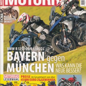 MOTORRAD 25/2018 – BMW R 1250 GS vs. BMW R 1200 GS, Ducati Monster 696 Gebrauchtkauf