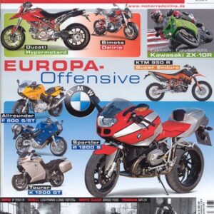 MOTORRAD 25/2005 – Kawasaki ZX-10R Ninja; BMW R 1150 R; Buell XB12Ss Lightning Long; Moto Guzzi Griso 1100