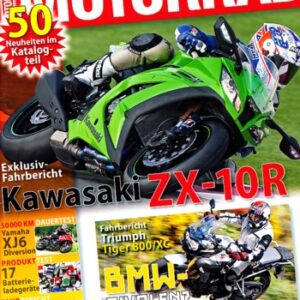 MOTORRAD 25/2010 – Test Kawasaki ZX-10R; Test Triumph Tiger 800 / 800 XC; Test Yamaha XJ6 Diversion; Test KTM 125 Duke