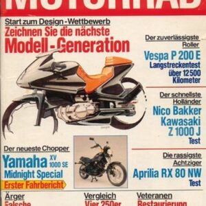 MOTORRAD 25/1982 – Test Yamaha XV 1000 SE Midnight Special mit 50 kW (68 PS) im Test