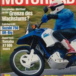 MOTORRAD 25/1987 – Test Suzuki DR Big 750 S; Yamaha XT 600 Ténéré; Test Kawasaki Voyager XII; Test Kawasaki EL 250 Eliminator