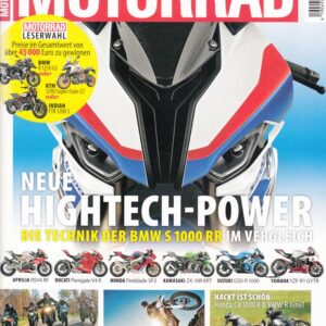 MOTORRAD 26/2018 – BMW S 1000 RR, Triumph Street Scrambler / Street Twin, Honda CB 750 Four