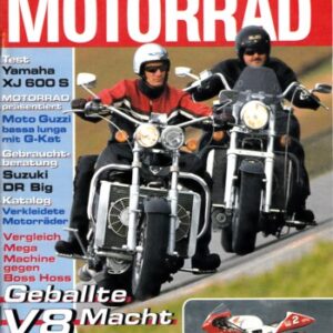 MOTORRAD 26/1997 – Boss Hoss V8; Mega Machines; Test Yamaha XJ 600 S Diversion