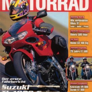 MOTORRAD 26/1996 – Test Suzuki TL 1000 S; Test Bimota 500 V Due; Kawasaki VN 800 Classic; Suzuki VZ 800 Marauder