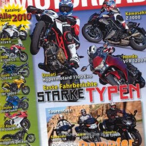 MOTORRAD 26/2009 – Test Kawasaki Z 1000; BMW K 1300 GT; Kawasaki 1400 GTR; Yamaha FJR 1300 A