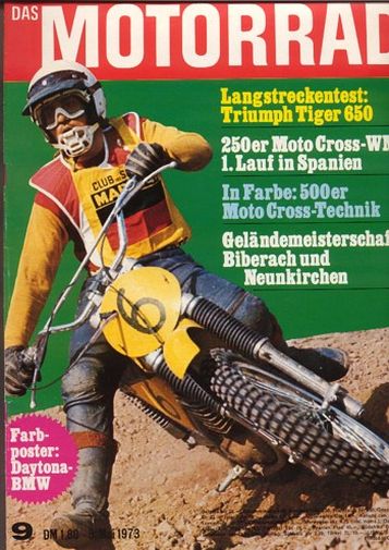 73-09.jpg DAS MOTORRAD 9/1973 – Zündapp, der 1000er Vierzylinder-Motor; Test Triumph Tiger 650; Yamaha, der 350 ccm-Motor der Produktions-Rennmaschine