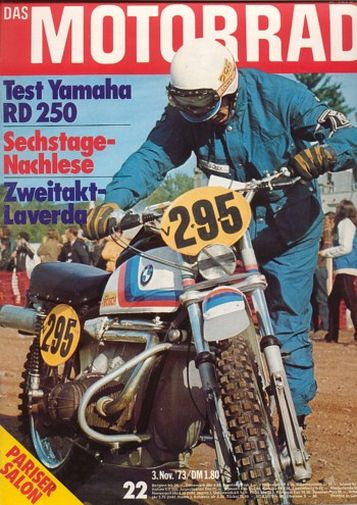 DAS MOTORRAD 22/1973 – Test Yamaha RD 250; Laverda, baute mal Zweitakter
