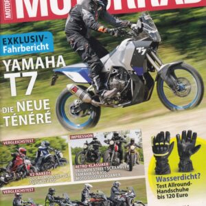 MOTORRAD 14/2017 – Yamaha T7 neue Ténéré exklusiv, V2-Nakeds Vergleichstest, Wasserdichte Handschuhe Test