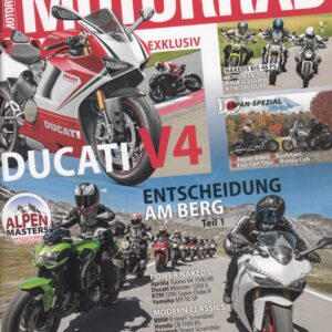 MOTORRAD 15/2017 – Ducati V4 exklusiv, Alpen Masters, Teil 1, Entscheidung am Berg, Japan-Spezial