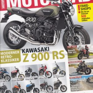MOTORRAD 23/2017 - Kawasaki Z 900 RS moderner Retro-Klassiker, Bestseller Top-Marken, Fake-Shops Warnung