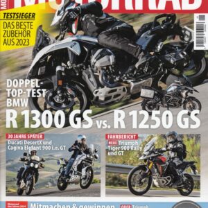 MOTORRAD 01/2024 – BMW R 1300 / R 1250 GS Doppeltest, Ducati DesertX