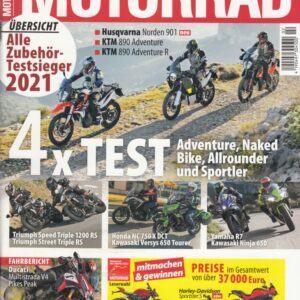 MOTORRAD 02/2022 – Vergleich Yamaha R7 vs. Kawasaki Ninja 650