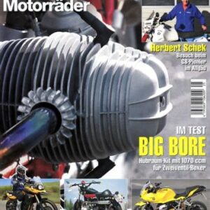 025 MO BMW Motorräder – Herbert Schek, F 800 GS, F 800 ST – Sonderausgabe 25