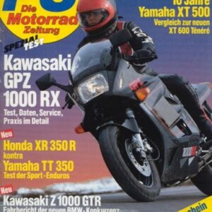 PS 3/1986 – Spezialtest Kawasaki GPZ 1000 RX, 10 Jahre Yamaha XT 500