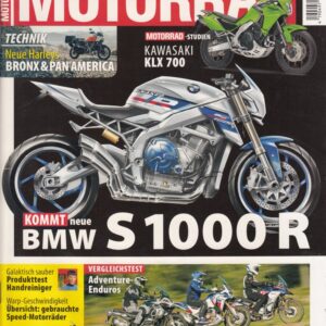 MOTORRAD 03/2020 – BMW S 1000 R, Harley Bronx, Kawasaki KLX 700, Adventure Enduros