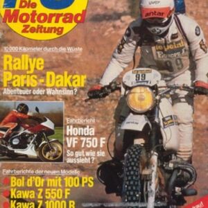 PS 3/1983 – Honda VF 750 F, Kawasaki Z 1000 R, Honda CB 1100 F Super Bol'Or