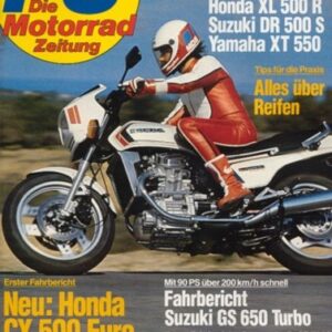 PS 4/1982 – Honda CX 500, Honda XL 500 R vs. Suzuki DR 500 S vs. Yamaha XT 550