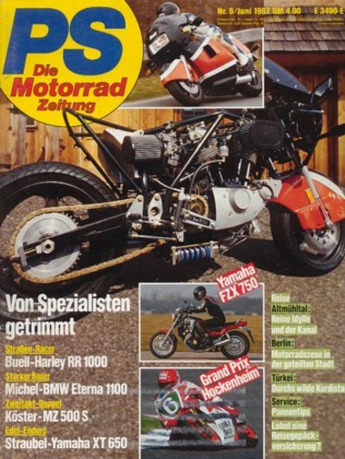 PS 6/1987 – Dauertest BMW R 80 G/S, Test Honda VT 750 C