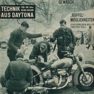 06 DAS MOTORRAD 6/1964 – Klacks' Büffelsuche; Technik aus Daytona – Männer und Maschinen