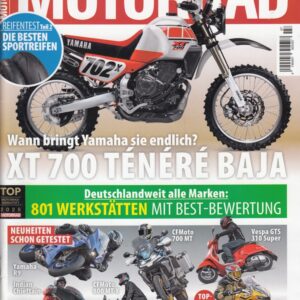 MOTORRAD 07/2025 – Top-Test Triumph Tiger 800 Sport; Reifentest 2025