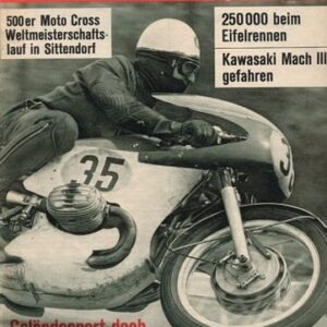 DAS MOTORRAD 10/1969 – Test Kawasaki Mach III 500 ccm; Vorstellung MZ 250