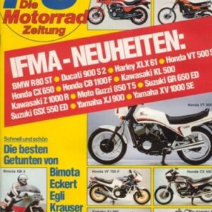 PS 10/1982 – Test Honda CBX 550 F 2, Dauertest Kawasaki Z 1100 ST, Honda CR 93