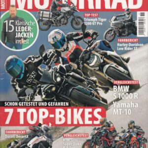 MOTORRAD 11/2022 – Top-Test Triumph Tiger 1200 GT Pro