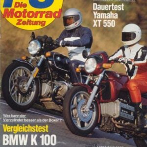 PS 12/1983 – Vergleich BMW K 100 vs. BMW R 100, Dauertest Yamaha XT 550