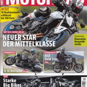 MOTORRAD 13/2023 – Top-Test Suzuki GSX-8S, Fahrbericht BMW R 18 Roctane