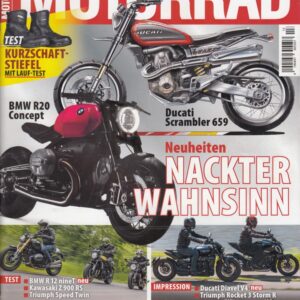 MOTORRAD 13/2024 – Ducati Diavel V4, Triumph Rocket 3 Storm R