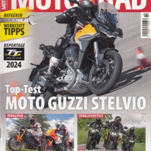 MOTORRAD 14/2024 – Top-Test Moto Guzzi Stelvio; Vorstellung KTM 125 Duke