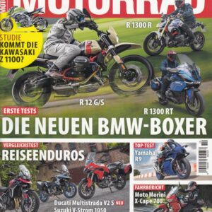 MOTORRAD 14/2025 – neue BMW Boxer R 12 G/S, R 1300 R, R 1300 RT