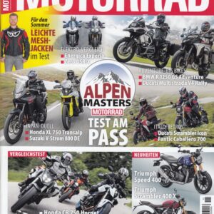 MOTORRAD 15/2023 – Alpenmasters 2023, Harley Pan America 1250 S im Dauertest