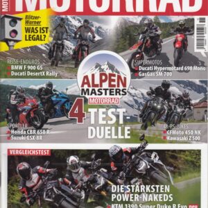 MOTORRAD 15/2024 – Alpen Masters 2024; Italjet Dragster 125 und 300