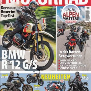MOTORRAD 16/2025 – BMW R 12 G/S im Top-Test, Alpenmasters 2025