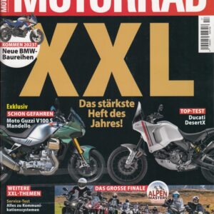 MOTORRAD 17/2022 – Top-Test Ducati DesertX & Alpen-Masters 2022 Finale