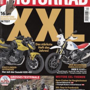 MOTORRAD 17/2025 – Alpen-Master 2025, Finale; Vergleich BMW R 12 G/S