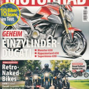 MOTORRAD 18/2022 – Erinnerungen an die Triumph Sprint RS und den Start der "Blade"