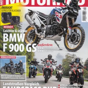 MOTORRAD 20/2023 – Neuheit BMW F 900 GS, Yamaha XMAX 300 Tech MAX