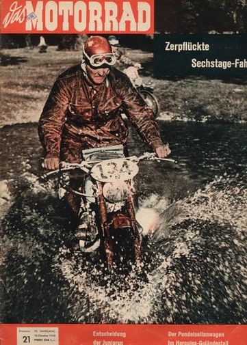 21 das MOTORRAD 21/1958 – der Pendelseitenwagen - nahezu vergessen