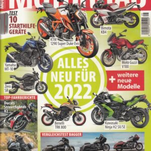 MOTORRAD 25/2021 – Fahrberichte Ducati Streetfighter V2, Honda NT 1100