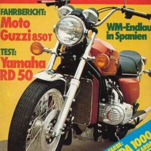 DAS MOTORRAD 21/1974 – Yamaha RD 50, Moto Guzzi 850 T, Honda GL 1000 Gold Wing